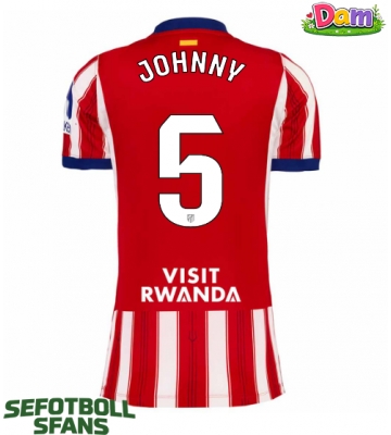 Atletico Madrid Johnny Cardoso #5 Hemmatröja Kvinnor 2026-27 Kortärmad